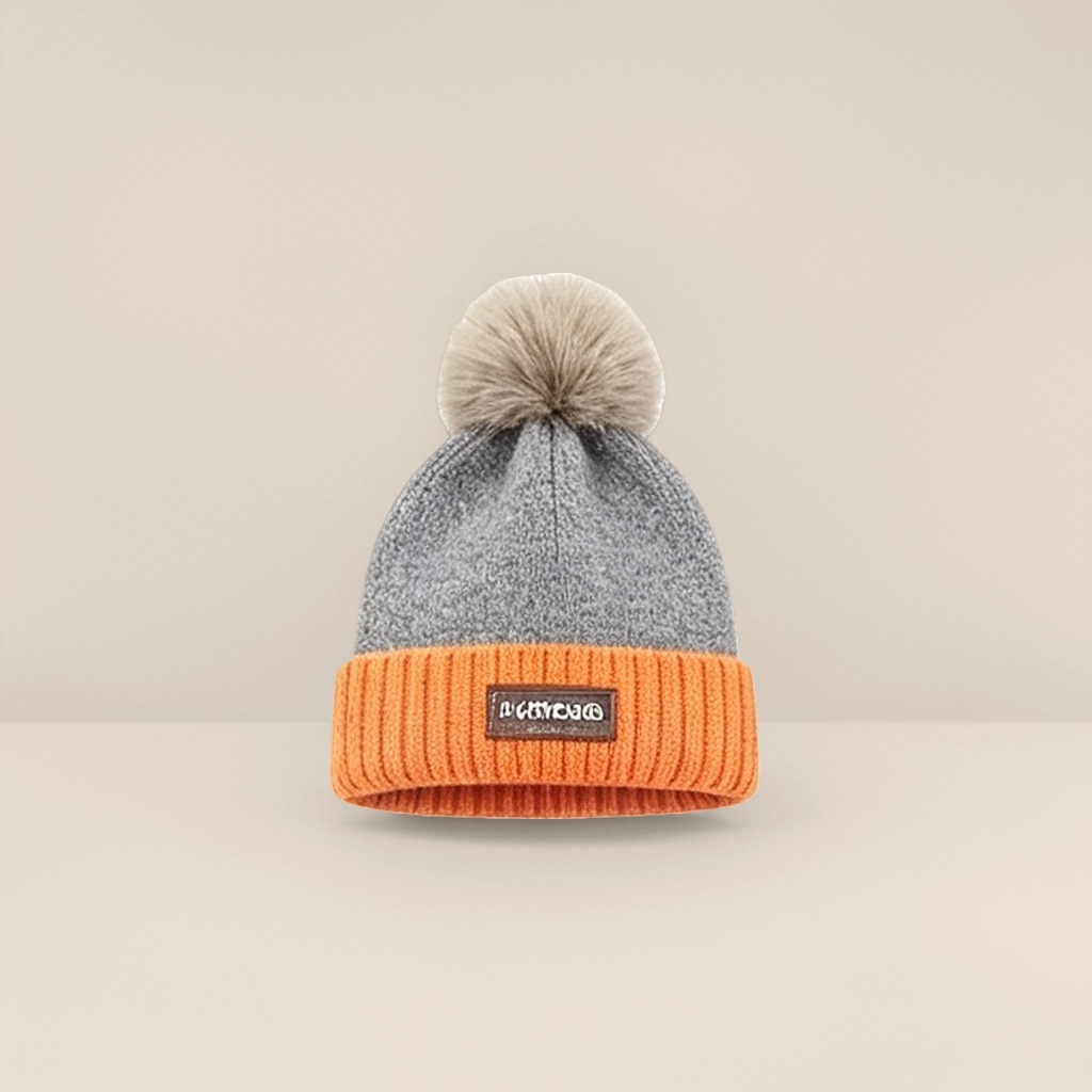 A warm knitted woolen hat for women, a versatile Korean-style woolen knitted hat for autumn and winter Application Scenario
