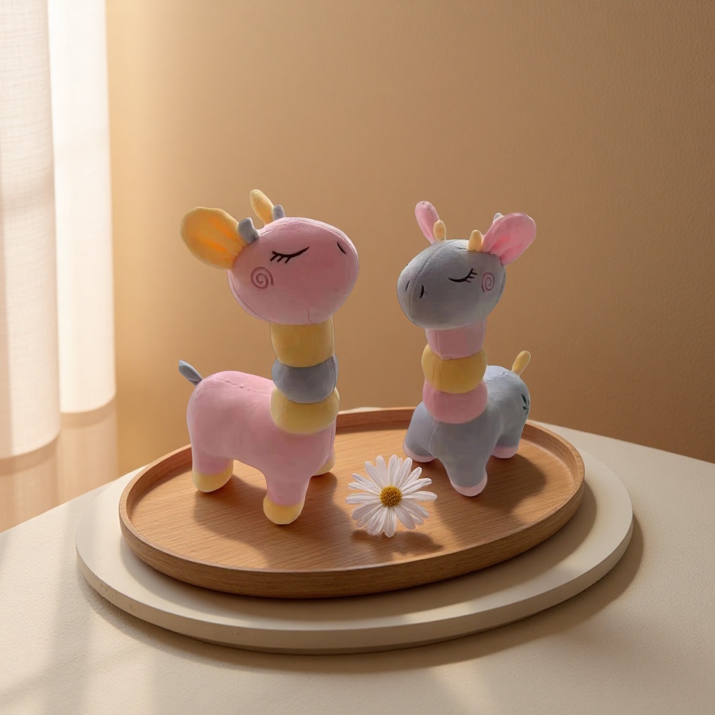 Giraffe plush toy children 's pillow giraffe figurine gift plush Application Scenario