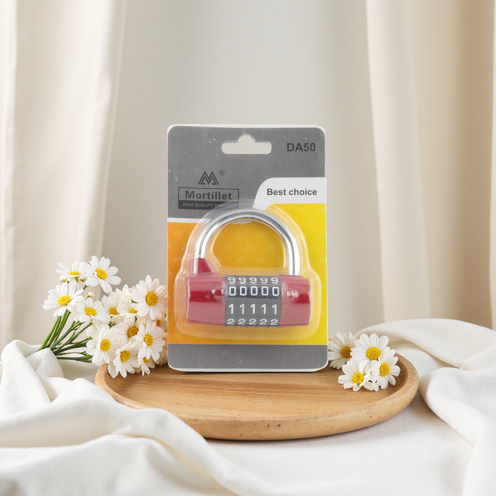 Red password lock, electronic fingerprint unlock, anti-theft padlock, specially designed for home, office and safe