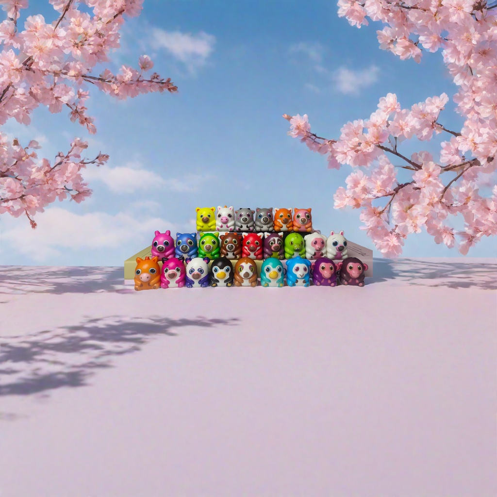 Colorful animal dolls, plush toys, cute throw pillows and decorative toys Specification image