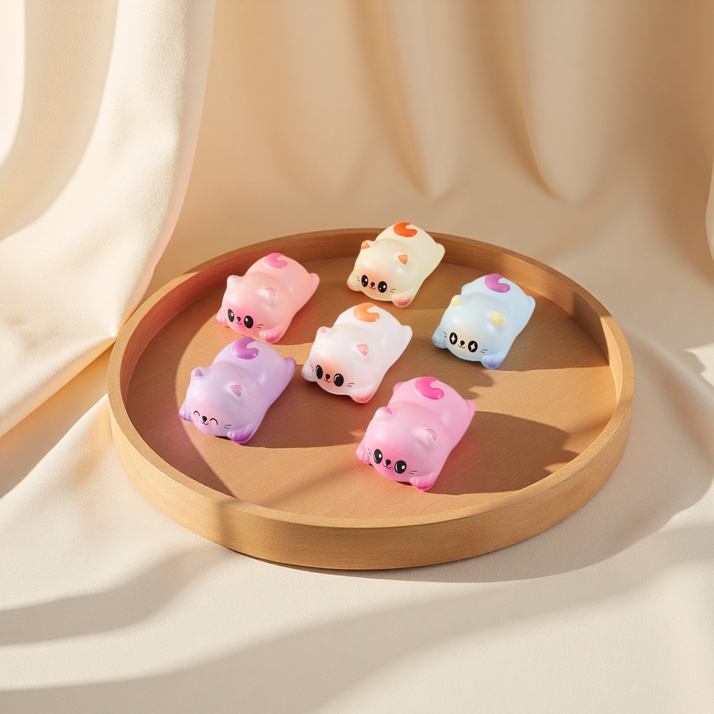 Cute cat-shaped plush toys, adorable pet ornaments, excellent gifts Cute cat-shaped plush toys, adorable pet ornaments, excellent gifts