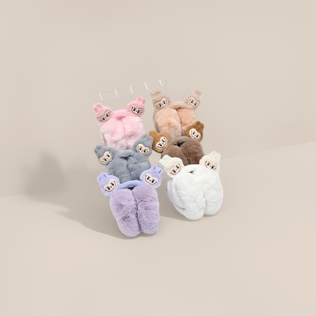 Thickened plush ear cups for winter cold protection, ear care and warmth retention Application Scenario