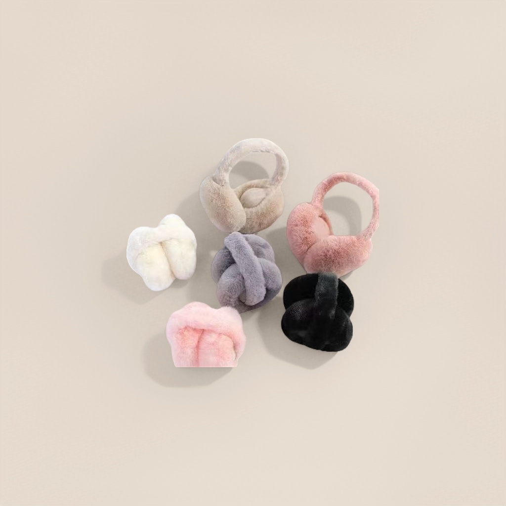 Thickened plush ear cups for warmth, winter cold-proof ear cups Application Scenario