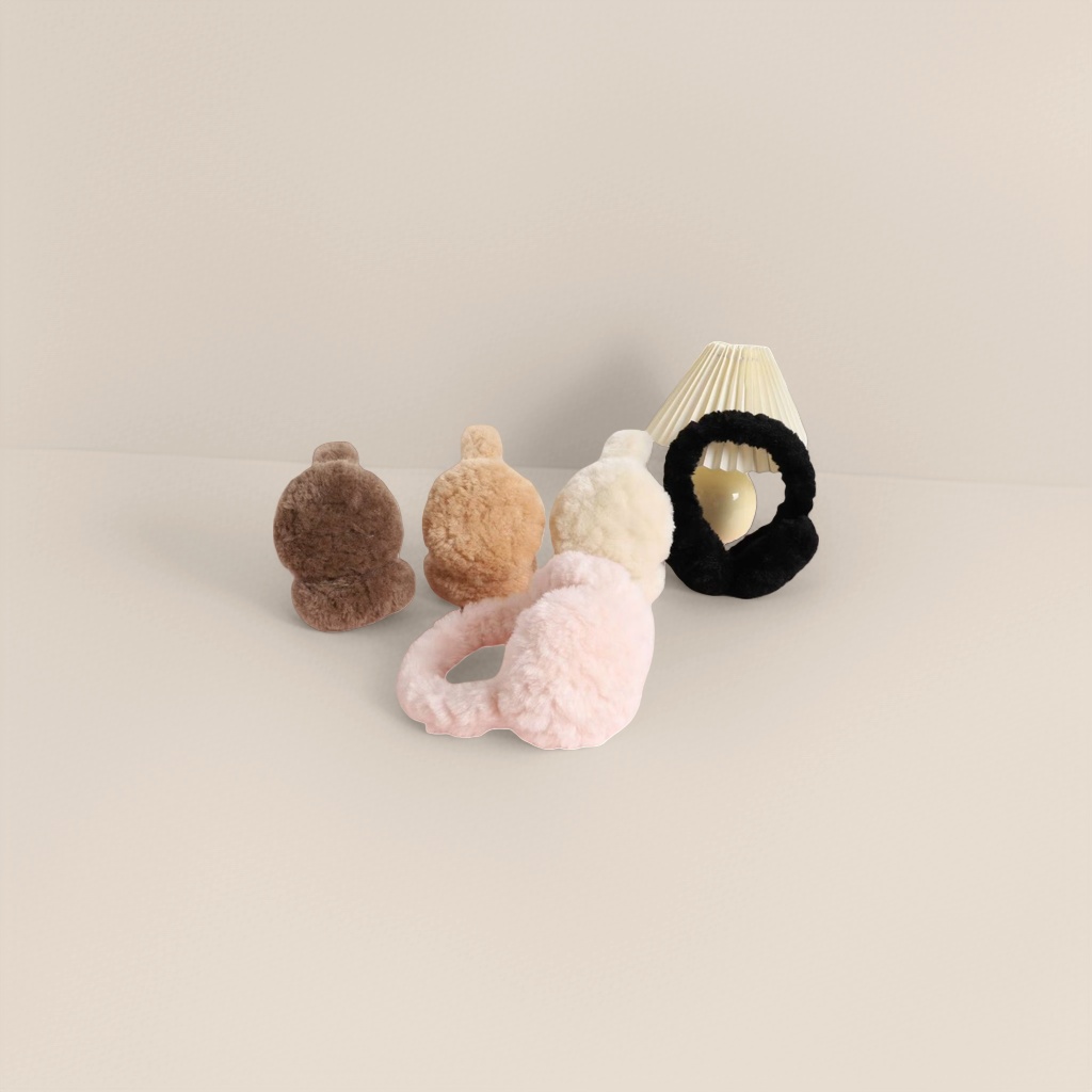 Soft and skin-friendly solid-color ear protectors are suitable for both indoor and outdoor use in winter Application Scenario