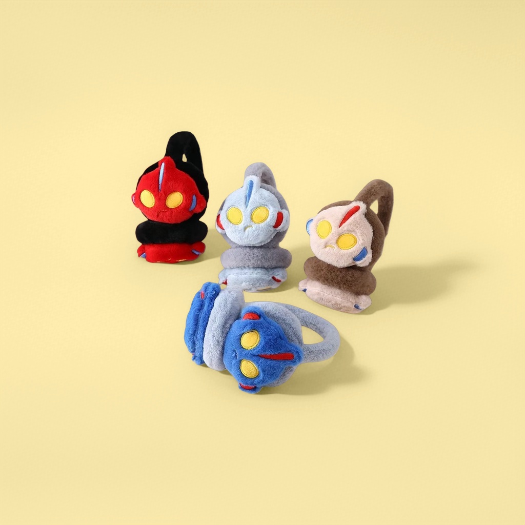 The plush toy ear cups are warm and cute. The plush ear covers can keep you warm in winter