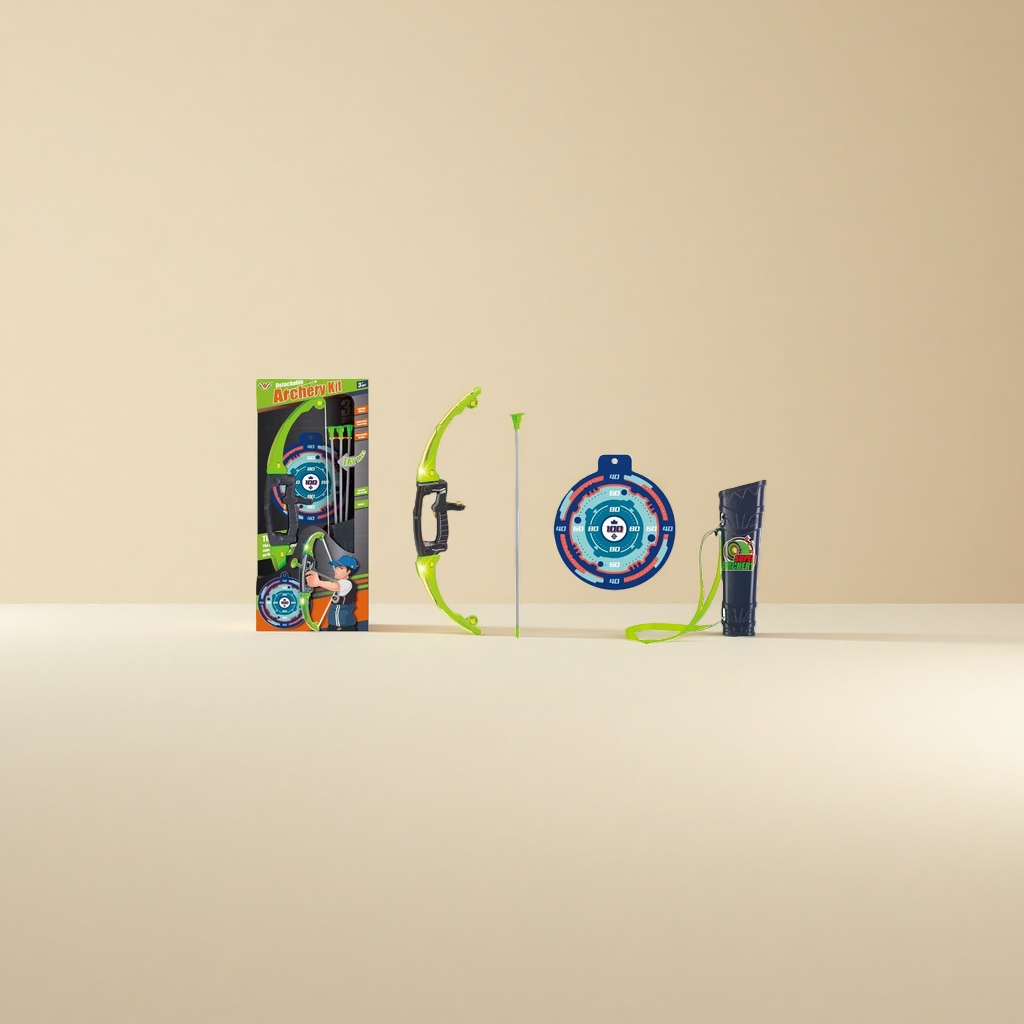 The sports shooting series bow and arrow set includes portable training equipment such as bows, arrows, targets and quivers Application Scenario