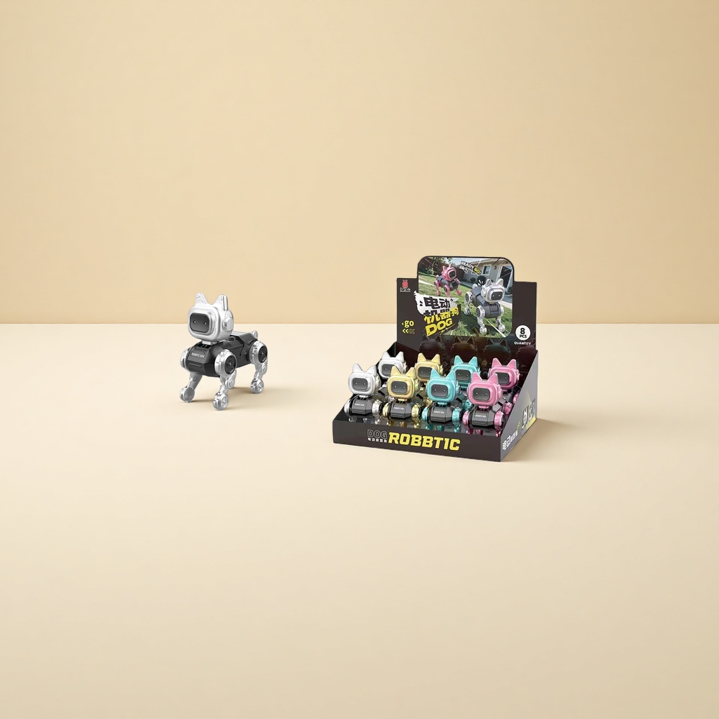 Electric robot dog, intelligent interactive quadruped robot, programmable remote control pet toy details Picture