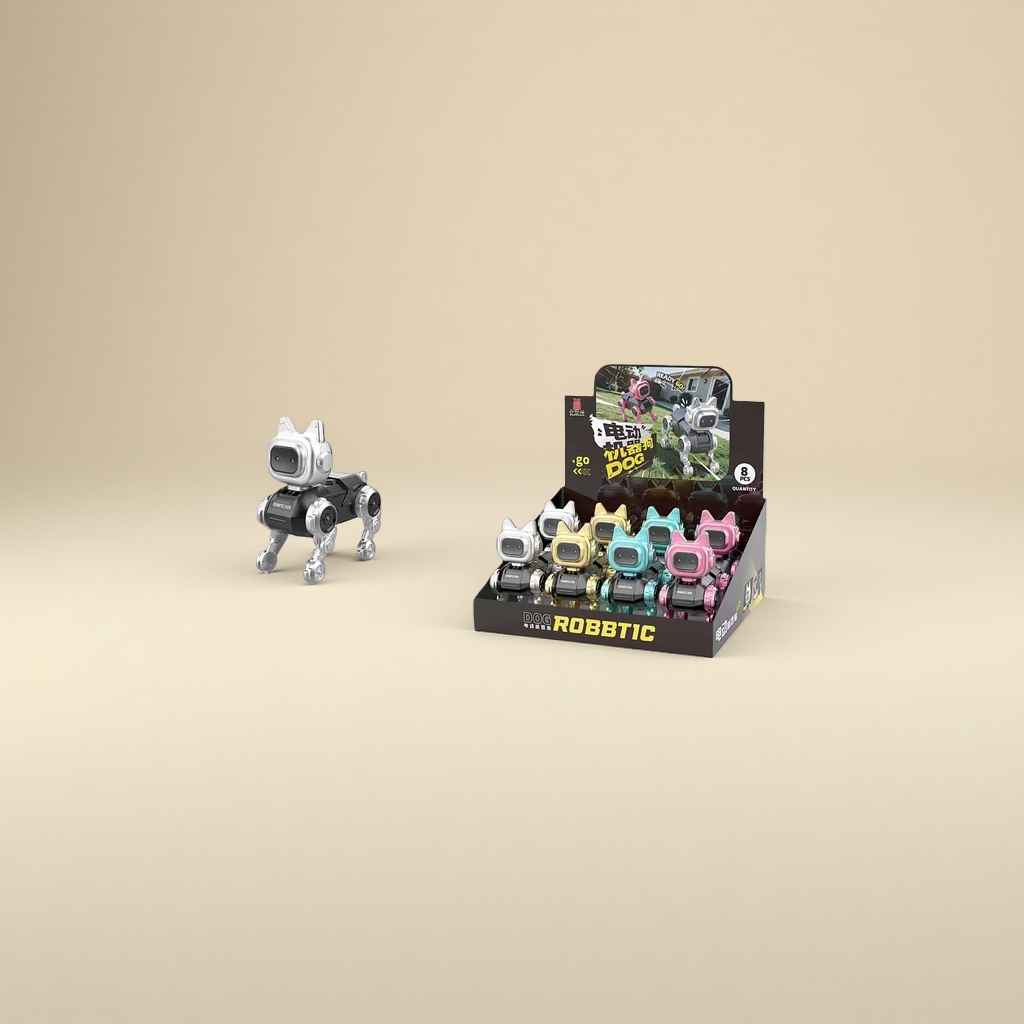 Electric robot dog, intelligent interactive quadruped robot, programmable remote control pet toy Application Scenario
