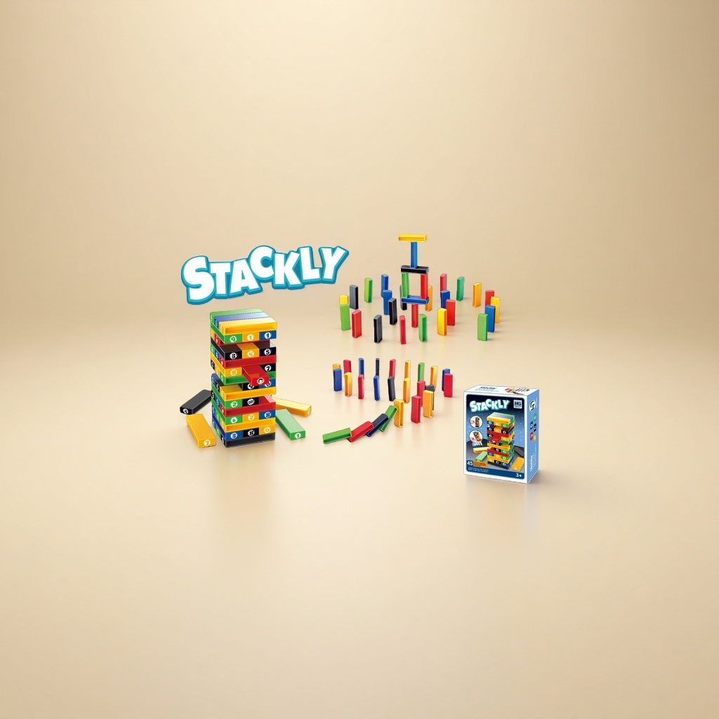 STACKLY building block toy set: Creative Building and educational toys for boys and girls Application Scenario
