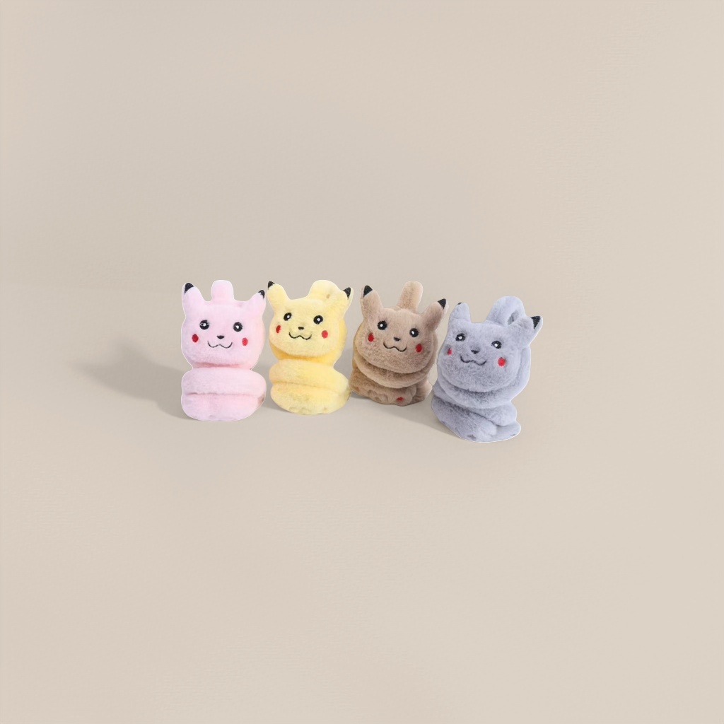Pikachu-shaped plush ear cups, cute cartoon ear cups Application Scenario