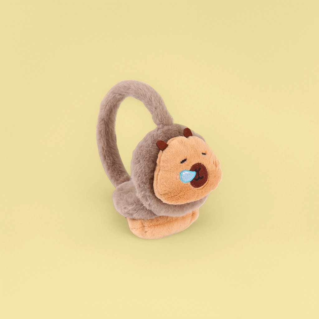 Plush toy ear muffs are warm and cute. Plush ear muffs keep you warm in winter. 123122614