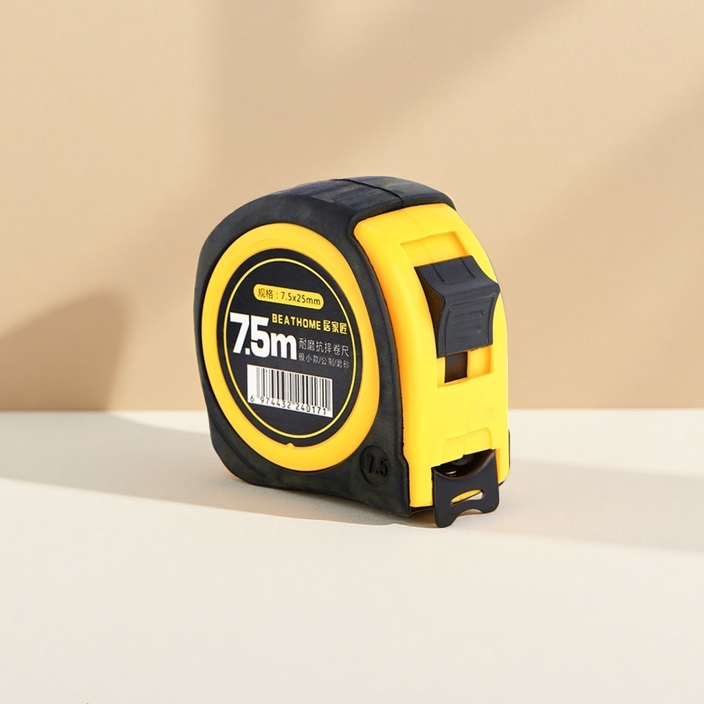 Thickened anti-drop steel tape measure, 5-meter engineering surveying household precision scale tape measure Specification image