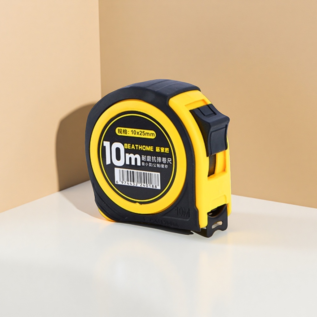 5-meter steel tape measure measuring tool, portable tape measure for household use in engineering