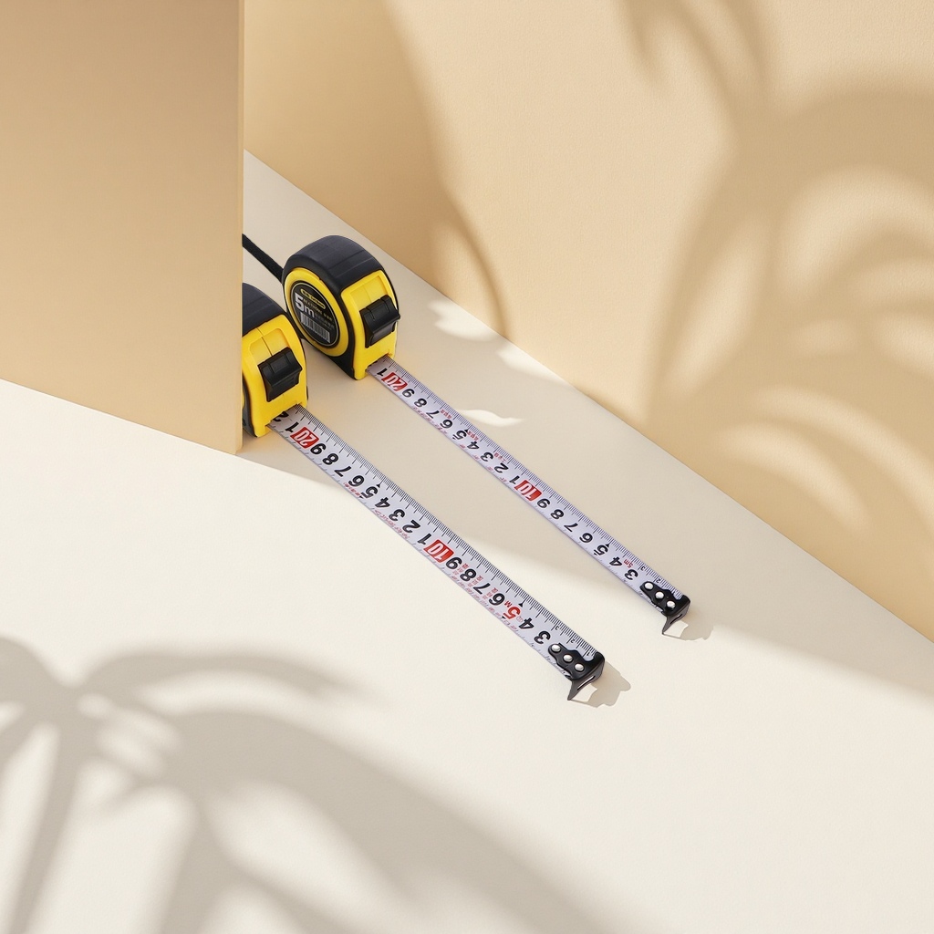 High-quality steel tape measure, 5-meter thickened anti-drop and wear-resistant steel tape measure Application Scenario