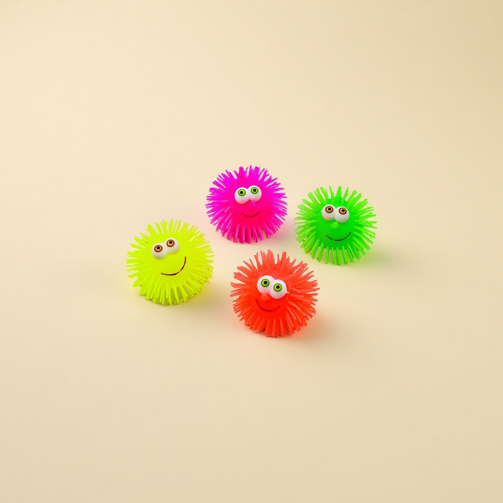 Colorful burr balls are children's educational toys, soft and safe to hold, training and early education products Application Scenario