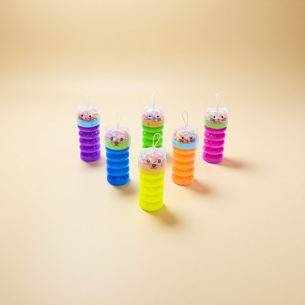 Colorful spring toys, children's educational and stress-relieving jumping spiral twist rods Specification image