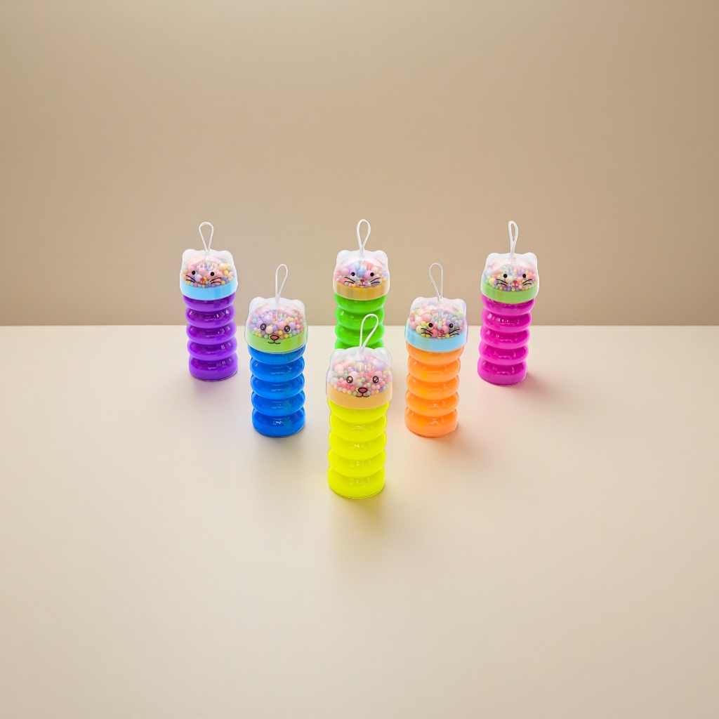 Colorful spring toys, children's educational and stress-relieving jumping spiral twist rods details Picture