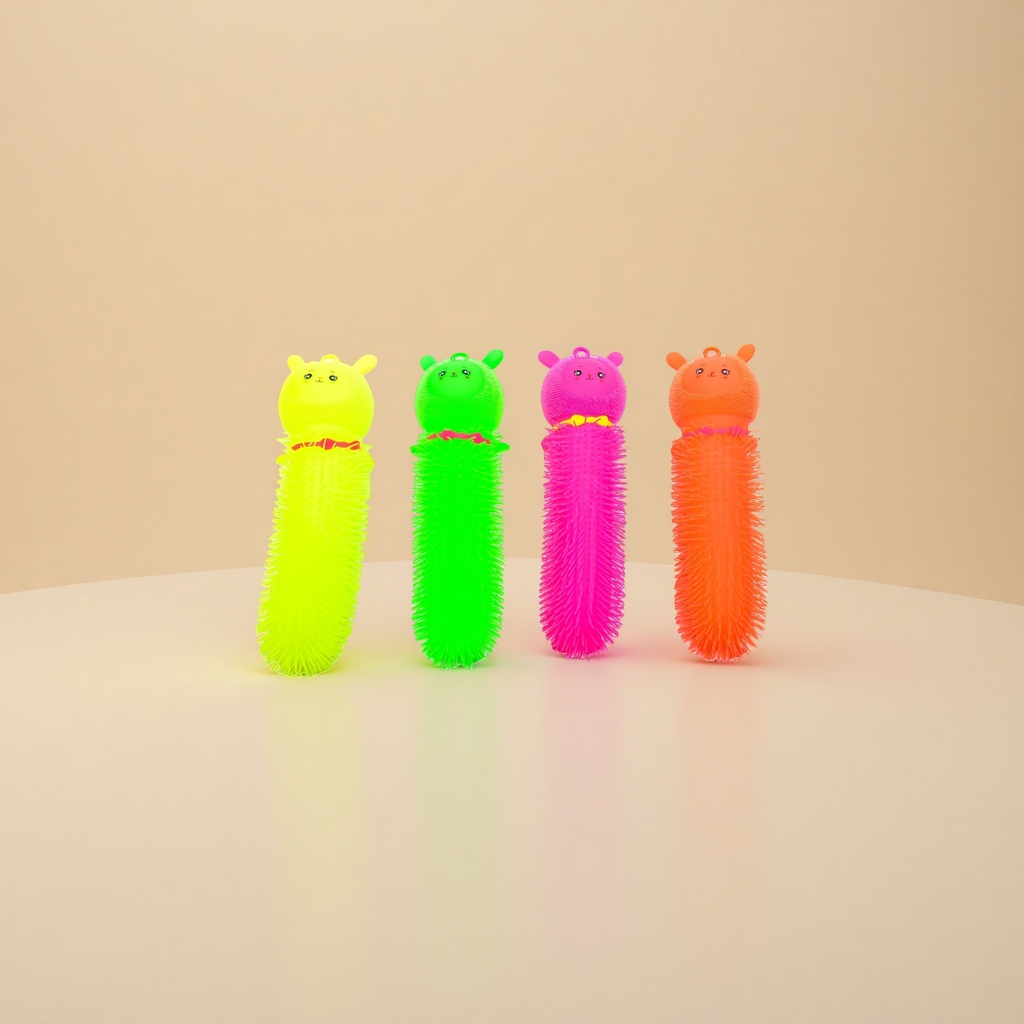 Colorful plush toys, cute cartoon figurines, plush cushions, children's educational and soothing dolls Application Scenario