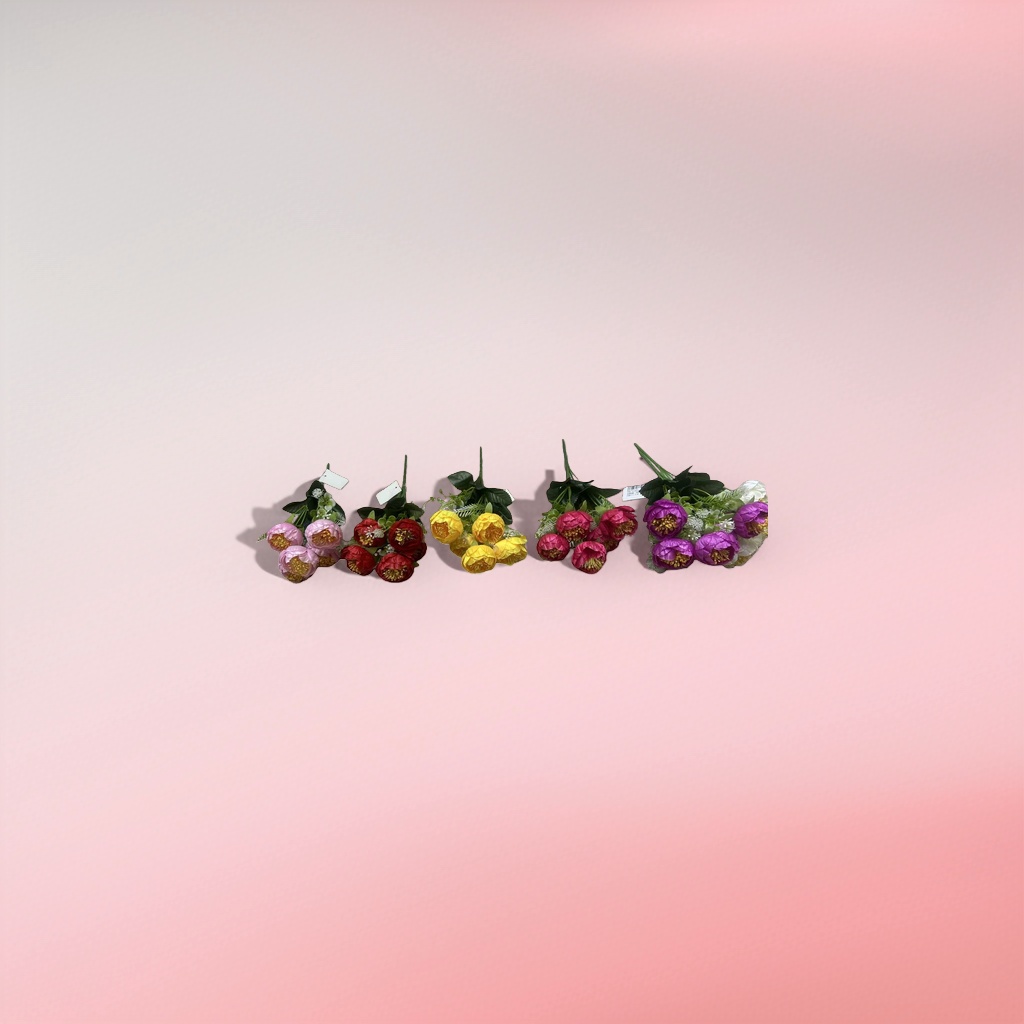 Artificial flower decorative bouquets, living room, bedroom and balcony ornaments details Picture