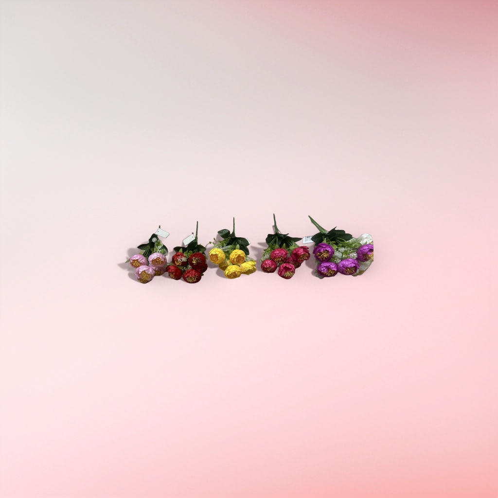Artificial flower decorative bouquets, living room, bedroom and balcony ornaments