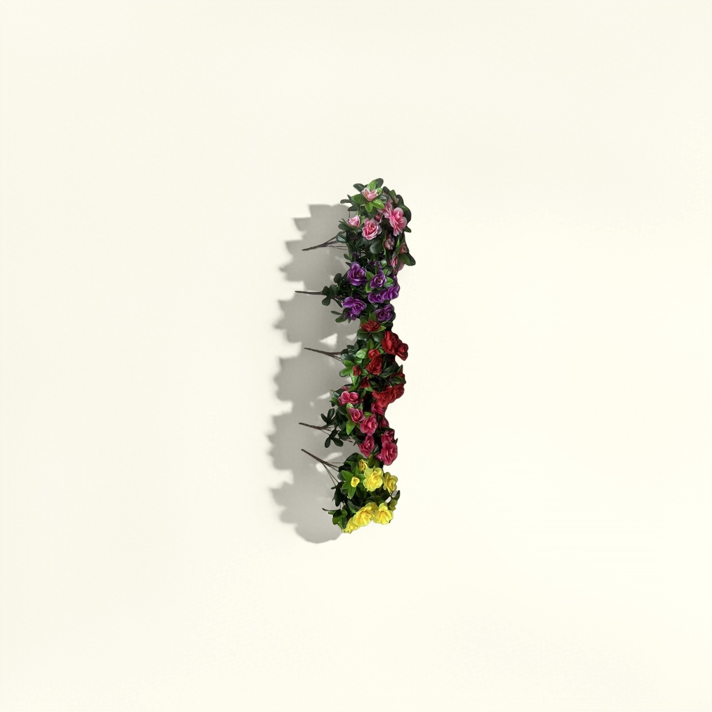 Colorful artificial flower bouquets and simulated fresh flowers are decorative items for the living room and bedroom Application Scenario