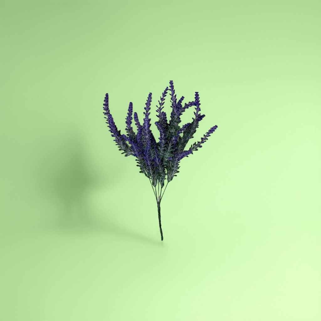 Purple lavender dried flower bouquet, indoor decoration, fragrance, gift packaging, exquisite details Picture
