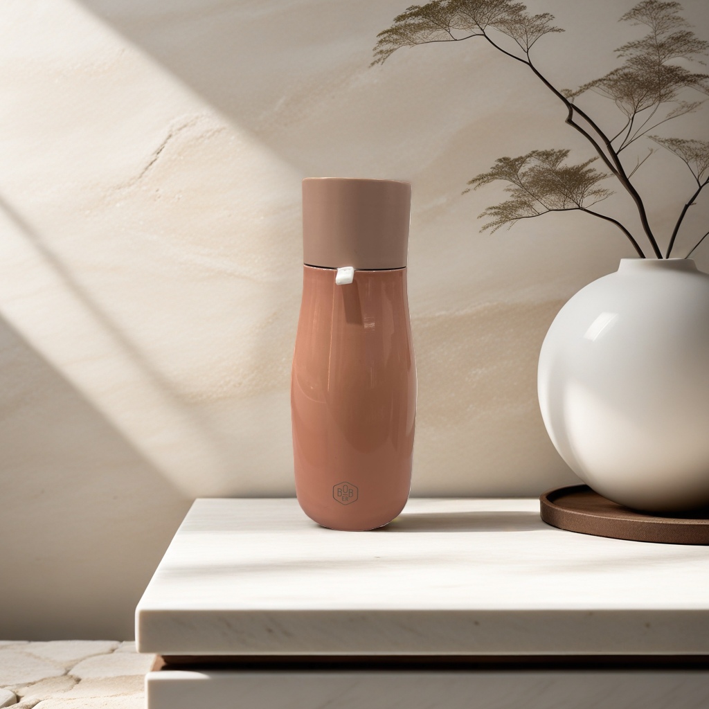 The pink insulated cup is made of stainless steel with a vacuum insulation capacity of 350ml. It is heat-resistant and leak-proof, simple and fashionable Specification image