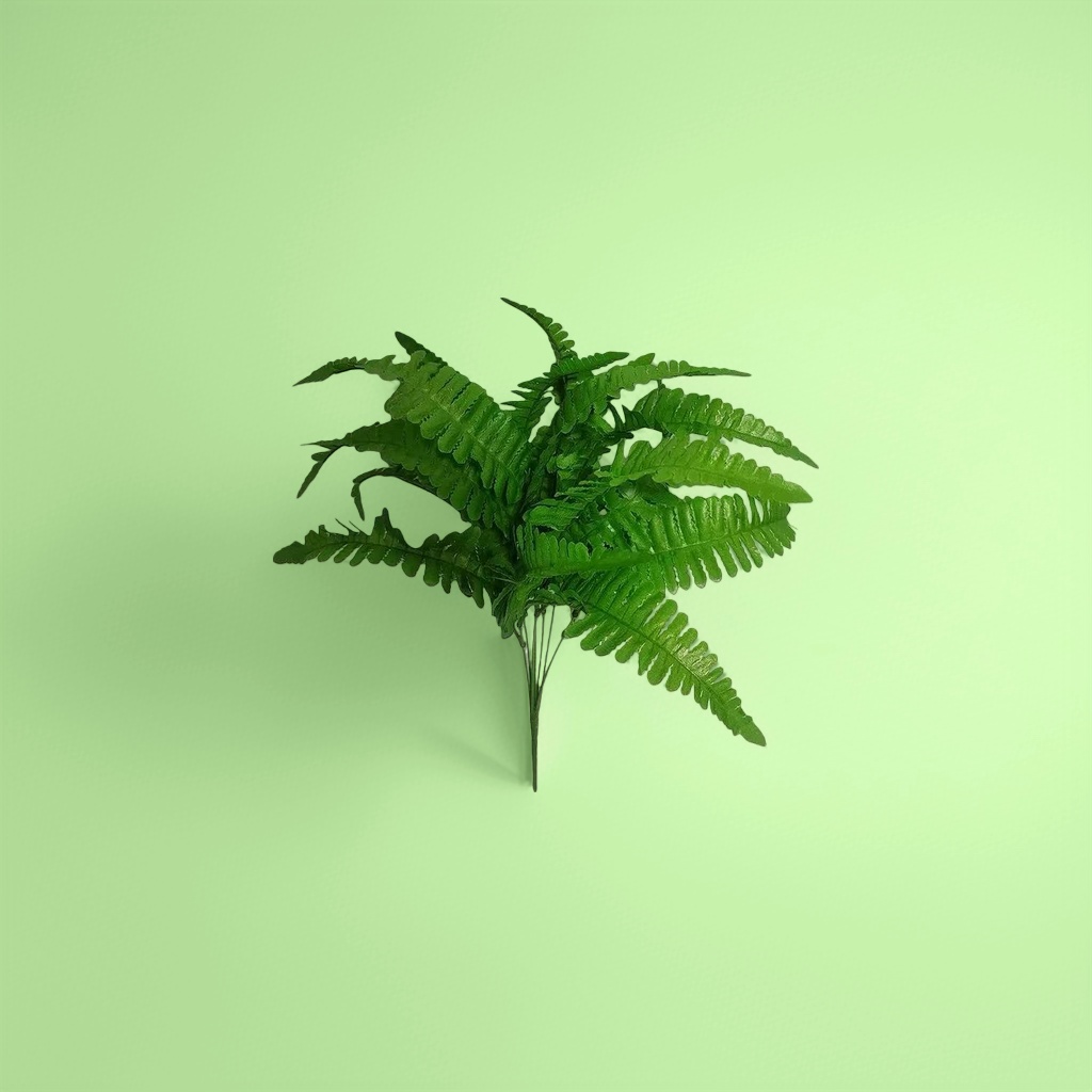 Green fern simulation green plant ornaments for living room and bedroom decoration Specification image