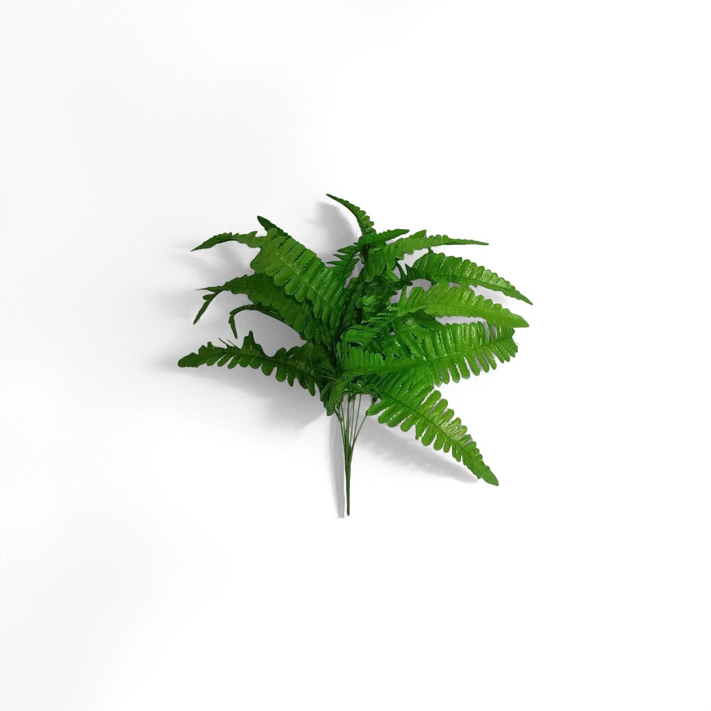 Green fern simulation green plant ornaments for living room and bedroom decoration details Picture