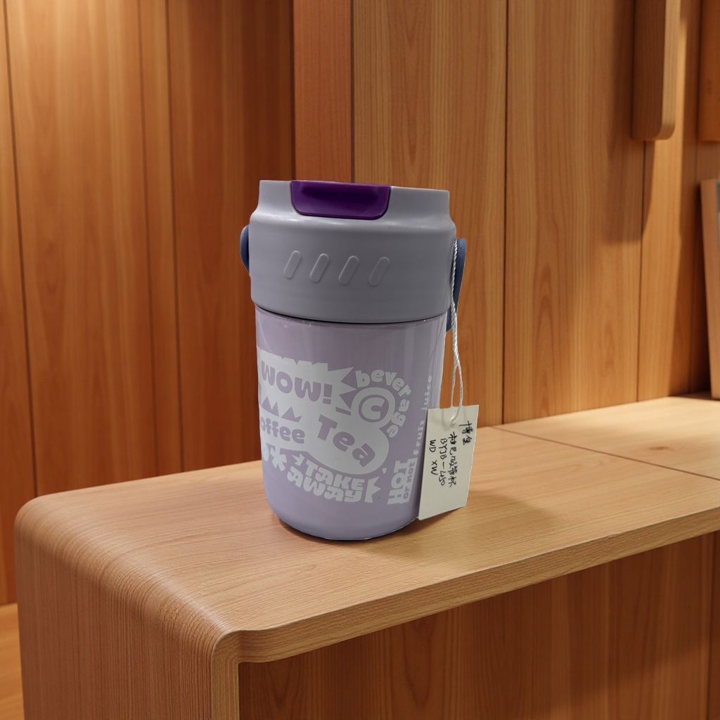 Purple insulated cup, 304 stainless steel vacuum insulated cup, 500ml heat-resistant and leak-proof portable water cup Application Scenario
