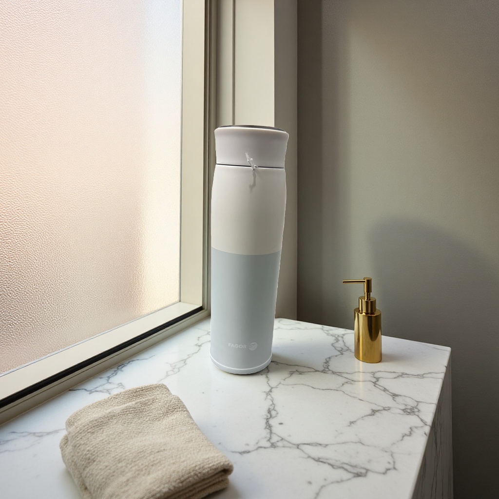 Stainless steel vacuum insulated portable water cup with large capacity and simple design details Picture