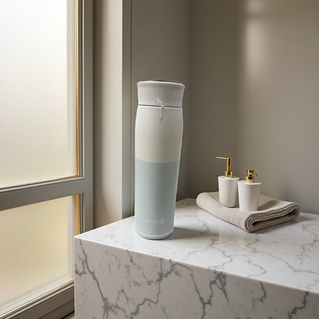 Stainless steel vacuum insulated portable water cup with large capacity and simple design Application Scenario