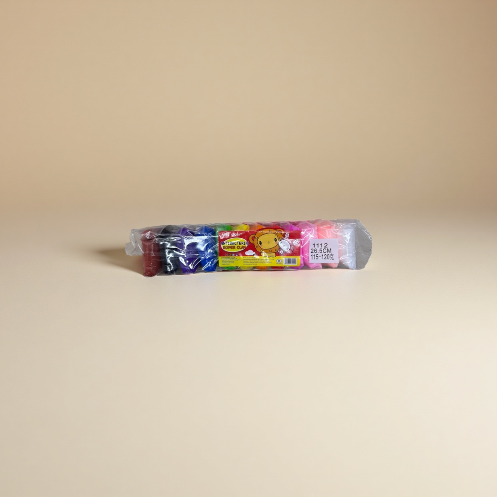 彩色抗菌超轻粘土儿童益智手工DIY玩具安全无毒