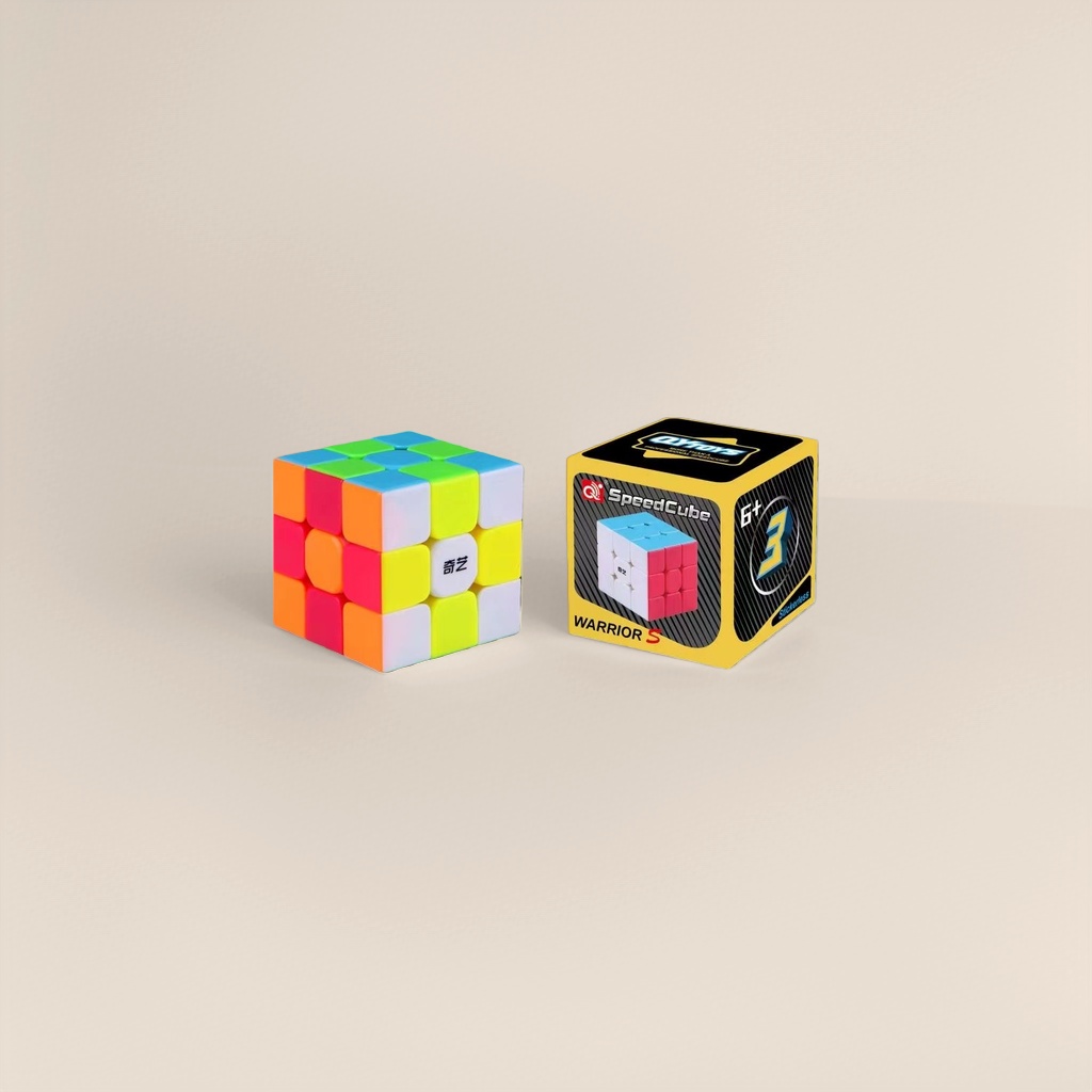 QYCube Warrior S速度魔方专业竞速三阶魔方顺滑防卡顿细节图