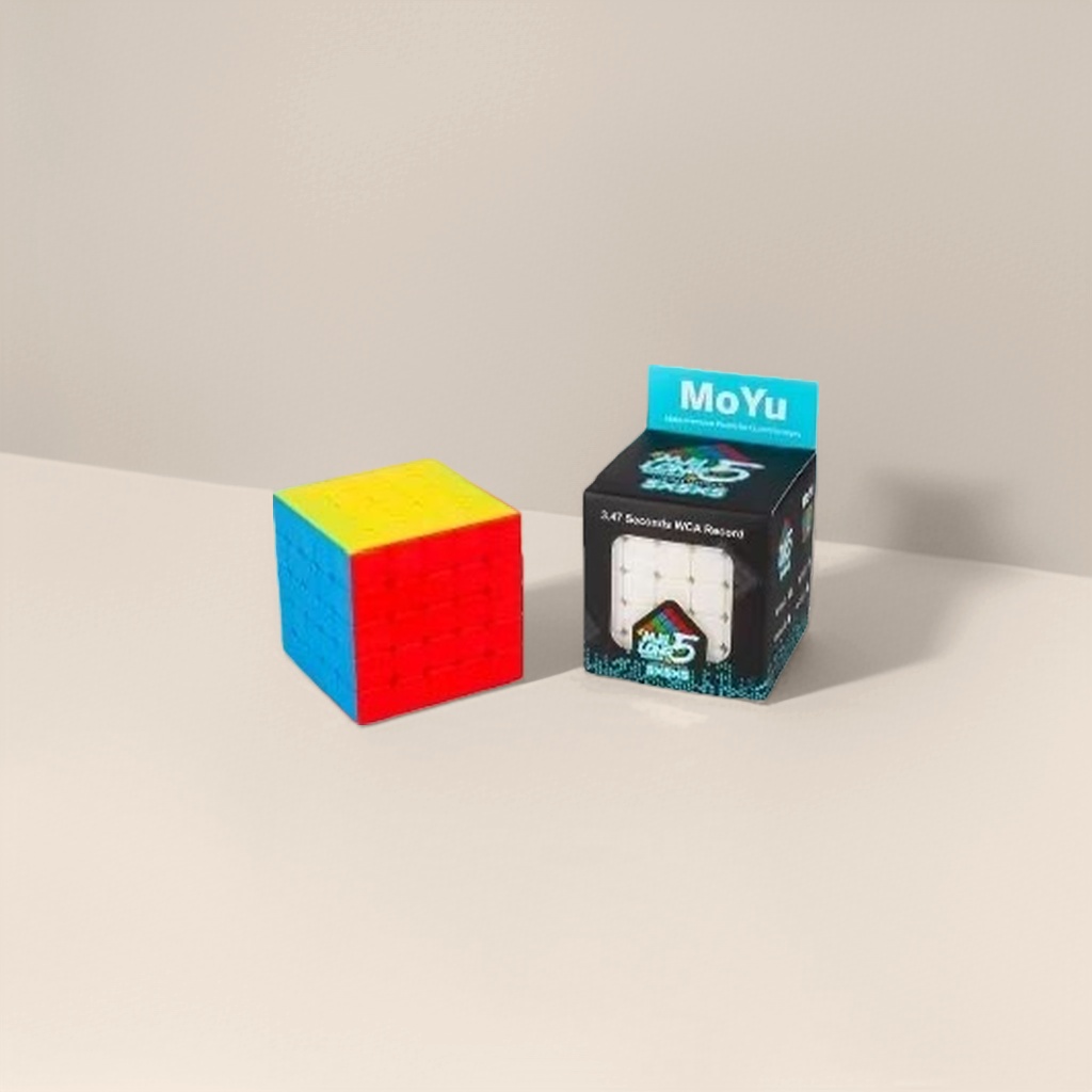 MoYu Rubik's Cube Professional Racing 3x3 Rubik's Cube is smooth, anti-POP and less prone to lag details Picture