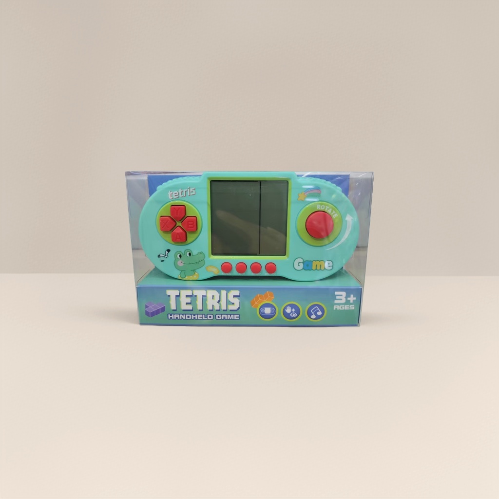Toy handheld game console, portable handheld electronic game console, children's educational and entertainment equipment