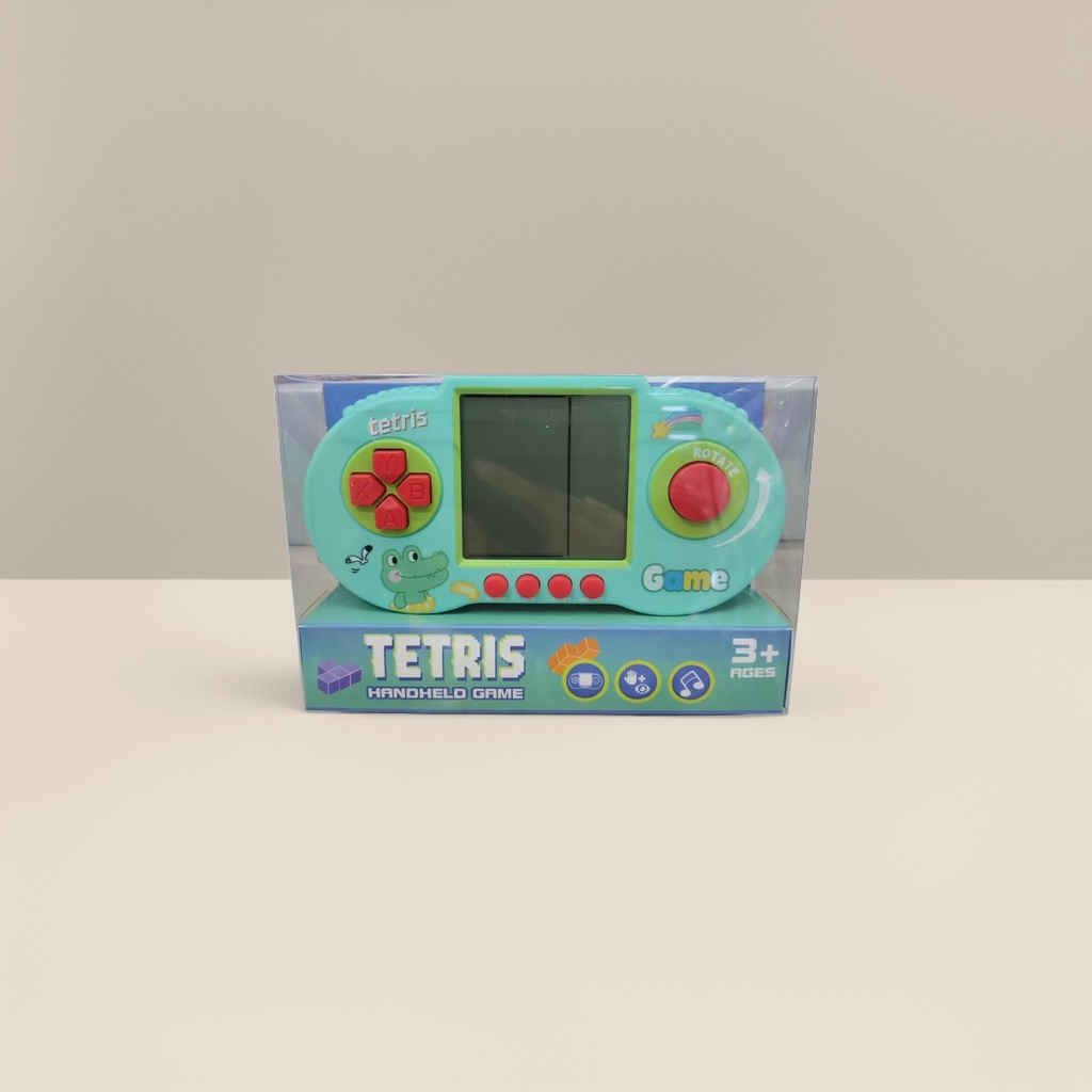 Toy handheld game console, portable handheld electronic game console, children's educational and entertainment equipment details Picture