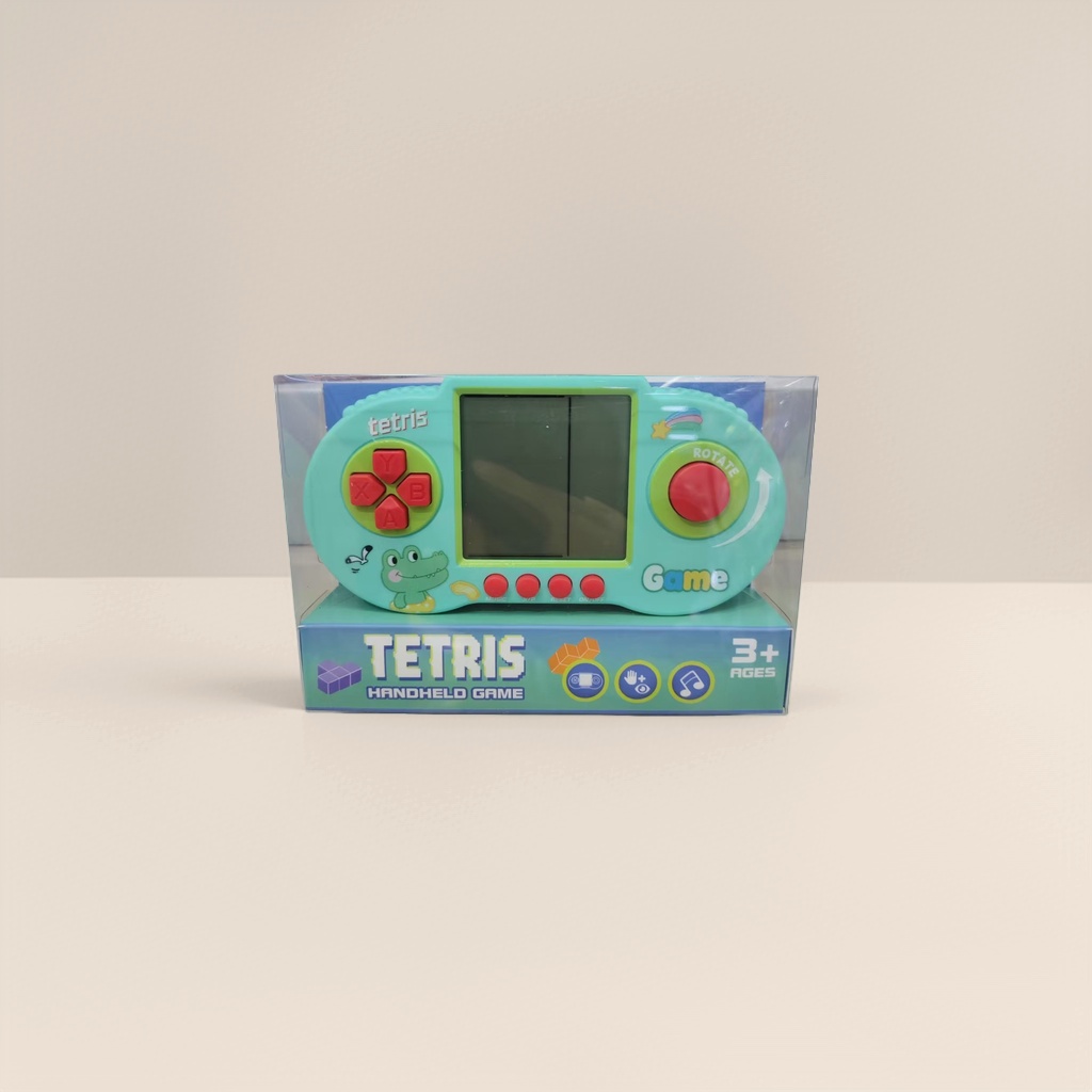Toy handheld game console, portable handheld electronic game console, children's educational and entertainment equipment Specification image