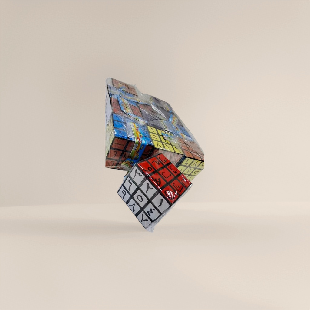 Arabic numeral Rubik's Cube toy, a three-level educational toy for children and adults to relieve stress Specification image
