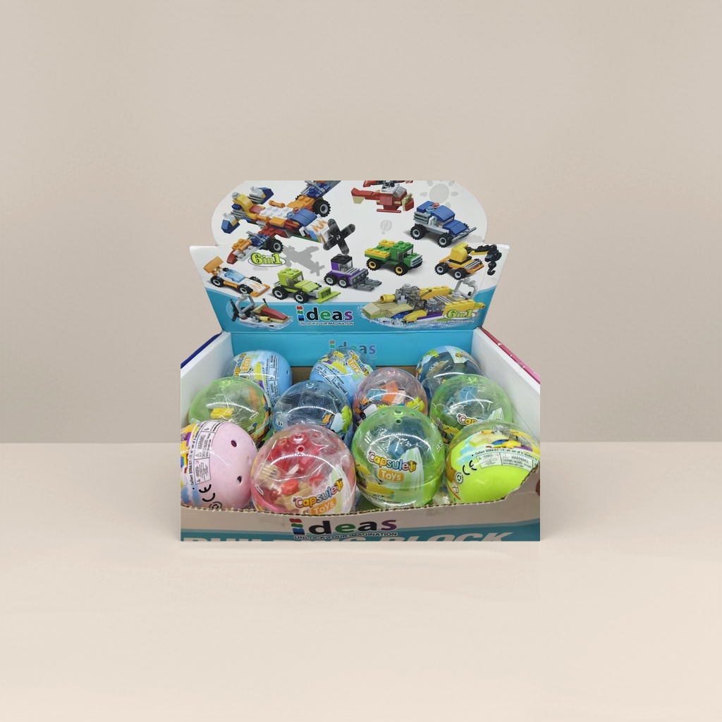 Capsule Toys Toy Building Block Balls, educational building blocks, fun children's early education balls