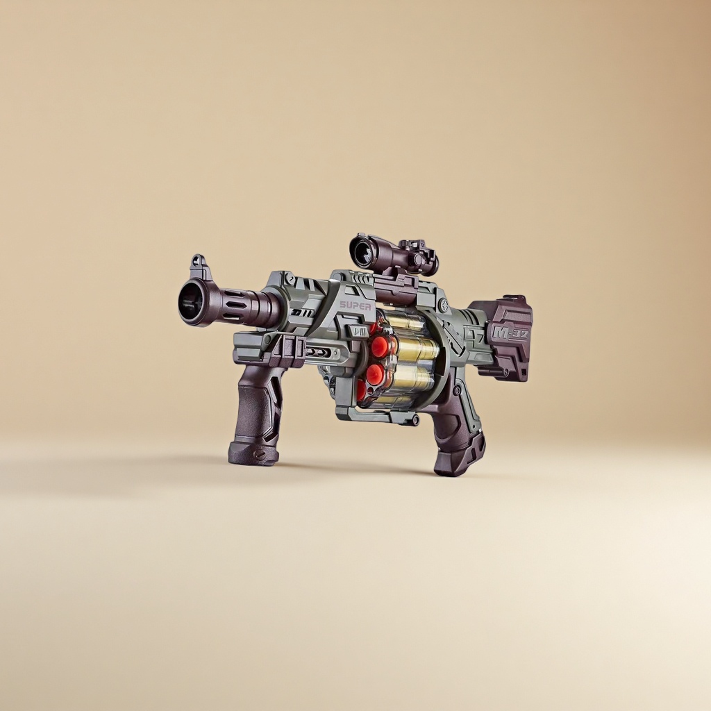 Children's toy gun simulation shooting water bullet gun is safe, environmentally friendly and can fire continuously