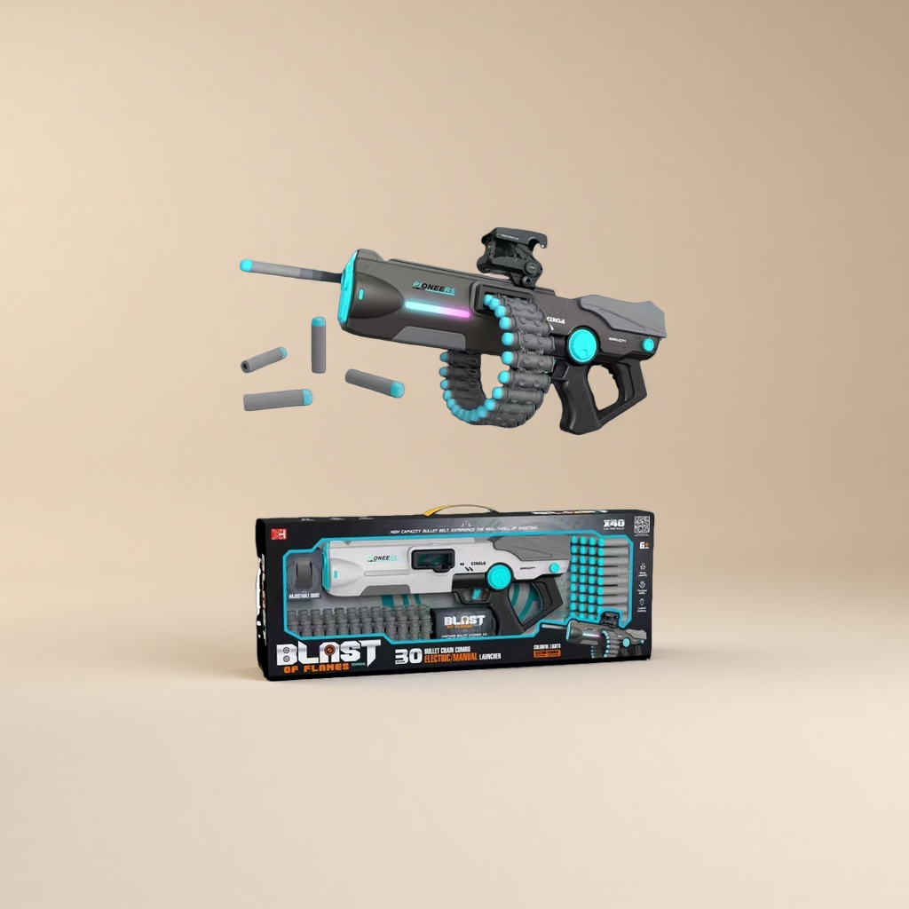 Children's toy guns, simulation shooting guns, educational interactive toys, safe and environmentally friendly Application Scenario