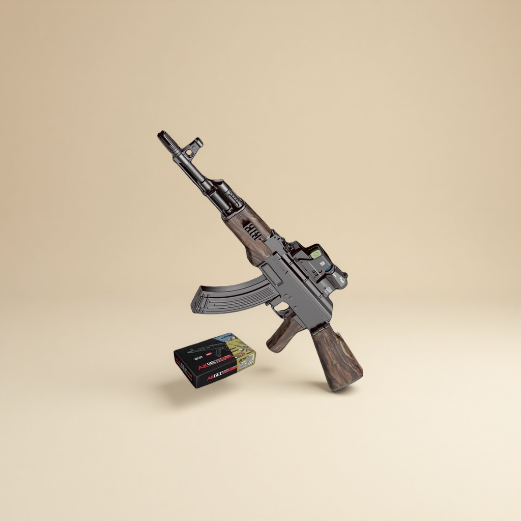 AK47 electric toy gun simulation shooting children's educational toy gun