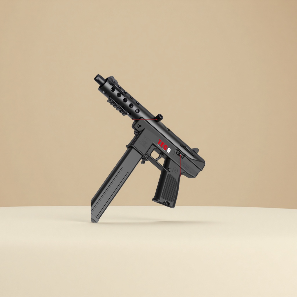 Toy gun +TEC9 electric submachine gun