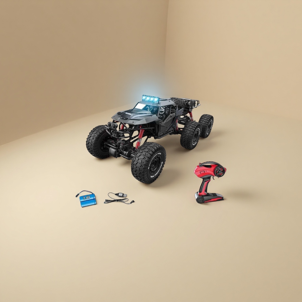 MOKA ROCK CRAWLER Remote Control Vehicle Professional Rock climbing off-road remote control model vehicle Application Scenario