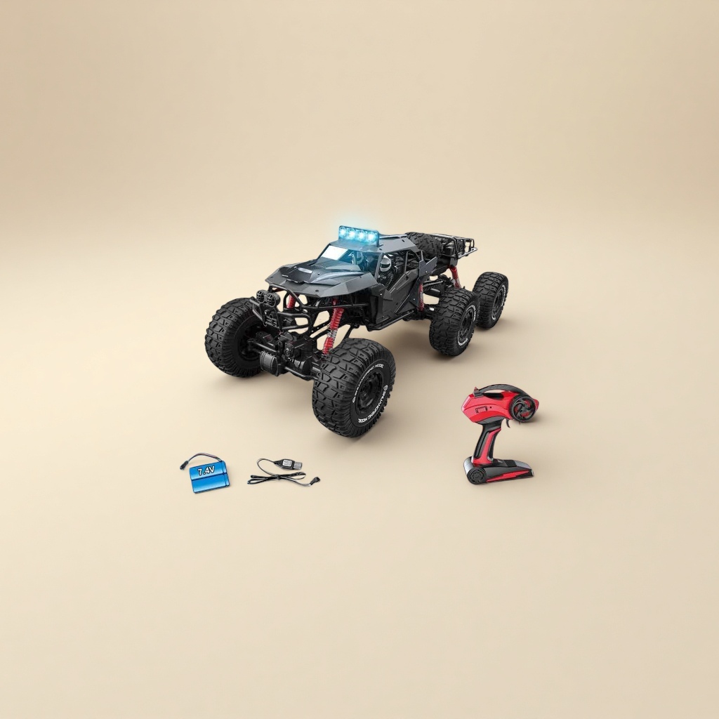 MOKA ROCK CRAWLER Remote Control Vehicle Professional Rock climbing off-road remote control model vehicle details Picture