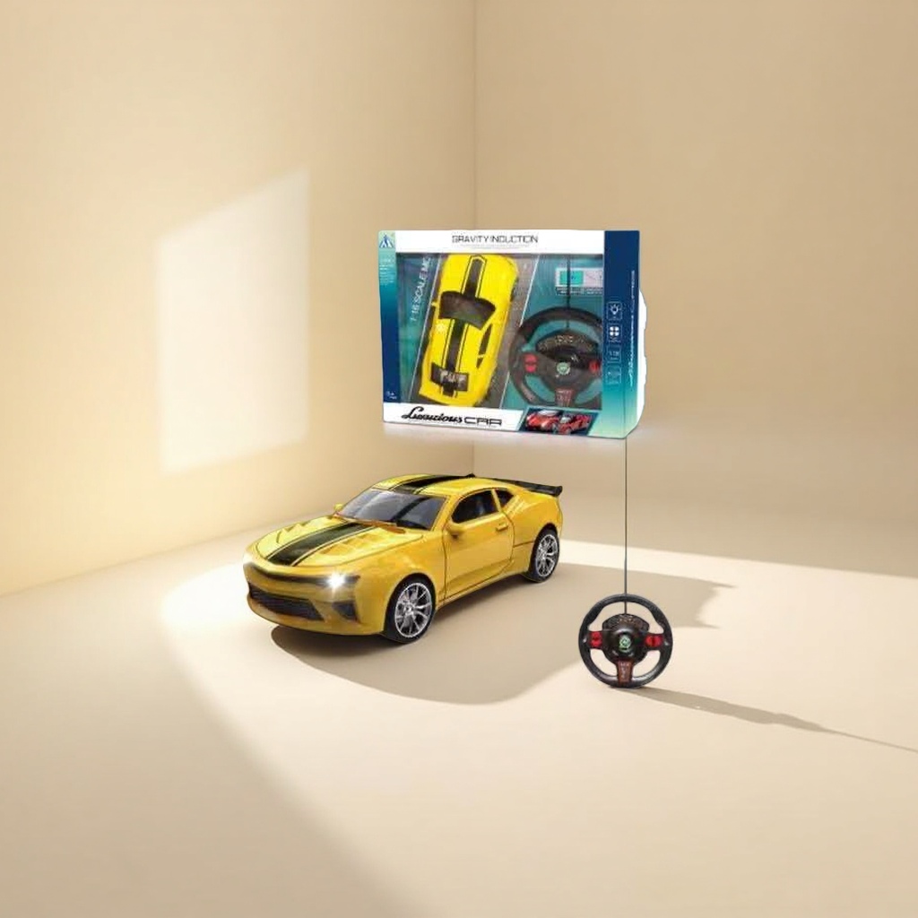 سيارة صفراء متحكم فيها عن بعد Specification image