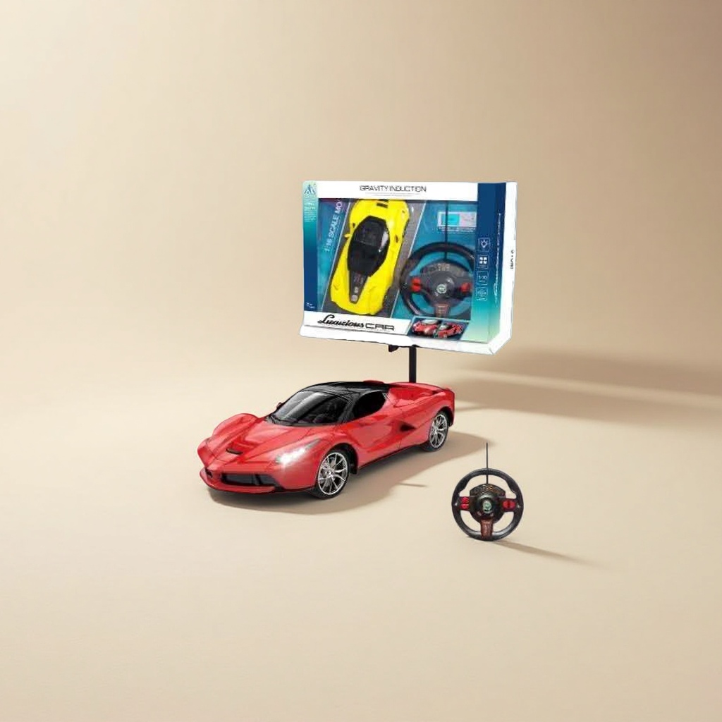 Red remote control sports car, electric remote control car, high-speed off-road remote control car Specification image