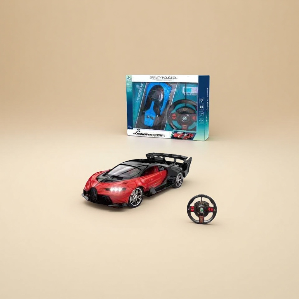 2.4G remote control off-road vehicle, four-wheel drive large foot vehicle, rechargeable children's toy car details Picture