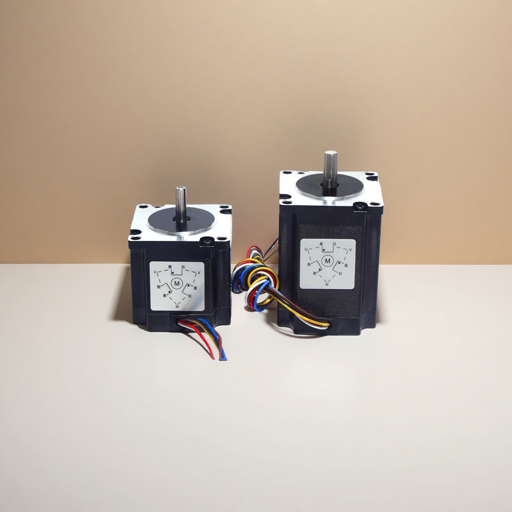 The Laisai three-phase stepping motors 573S09 and 573S15 maintain high torque and operate smoothly details Picture
